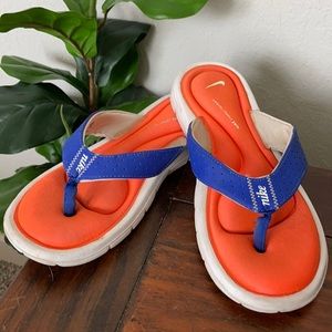 Foam footbed Nike flip flop sandals